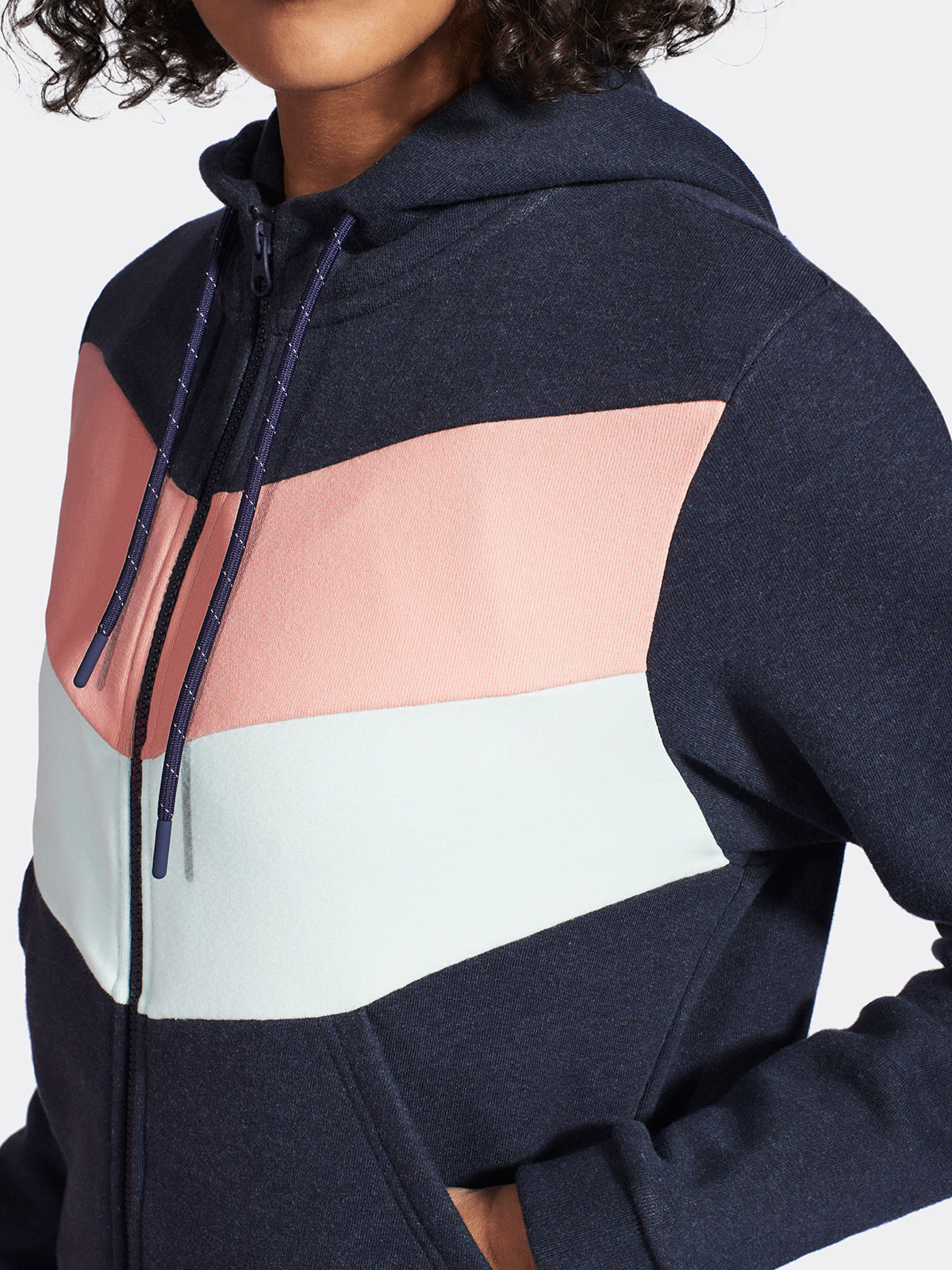 CHILLPOP HOODIE - NAVY MARL