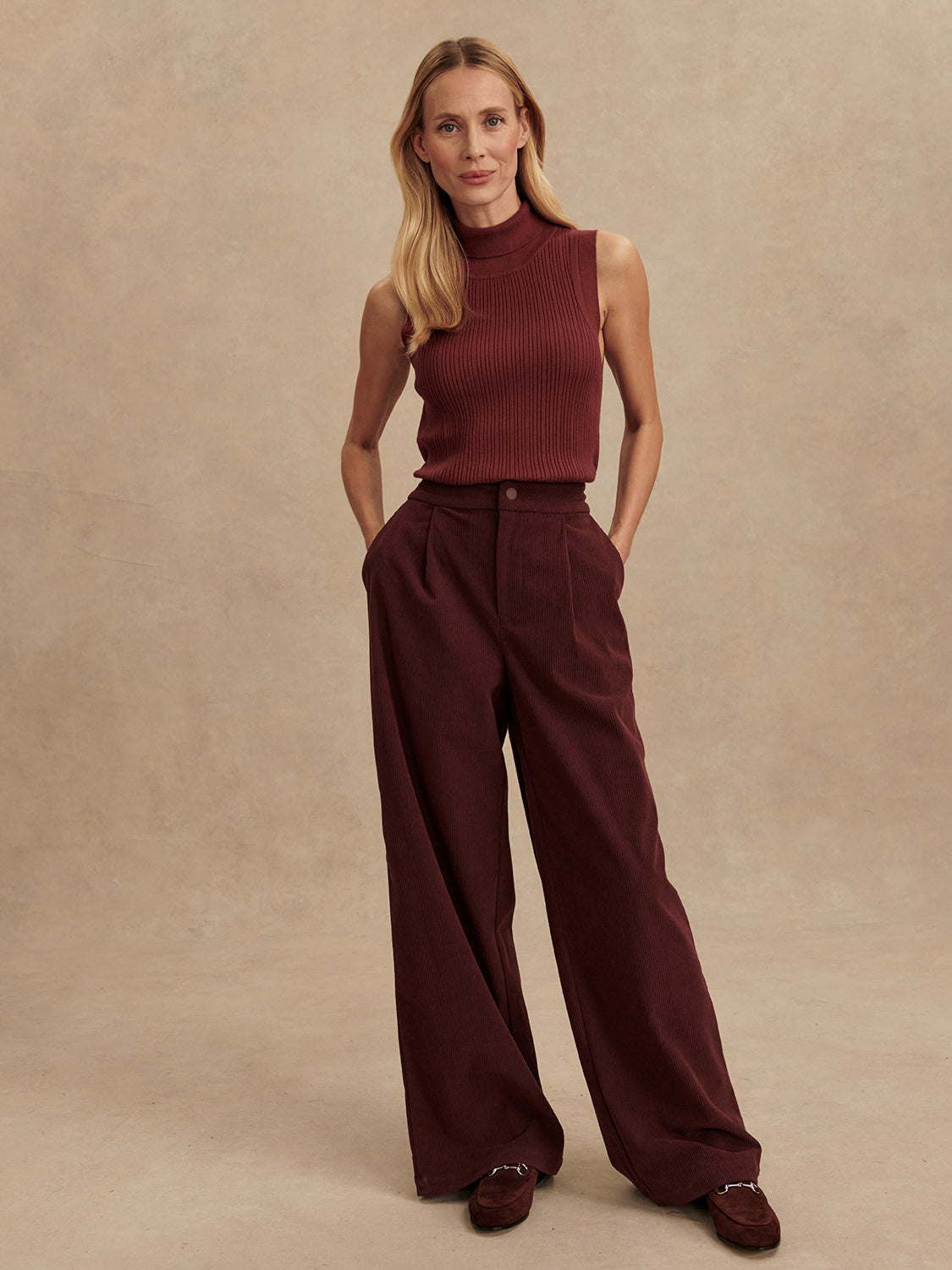 Floris Wide Leg 29.5 - Decadent Chocolate