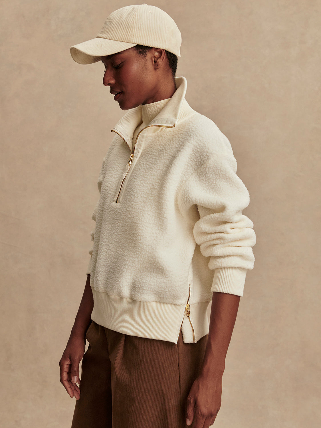 ROSELLE 1/2 ZIP FLEECE