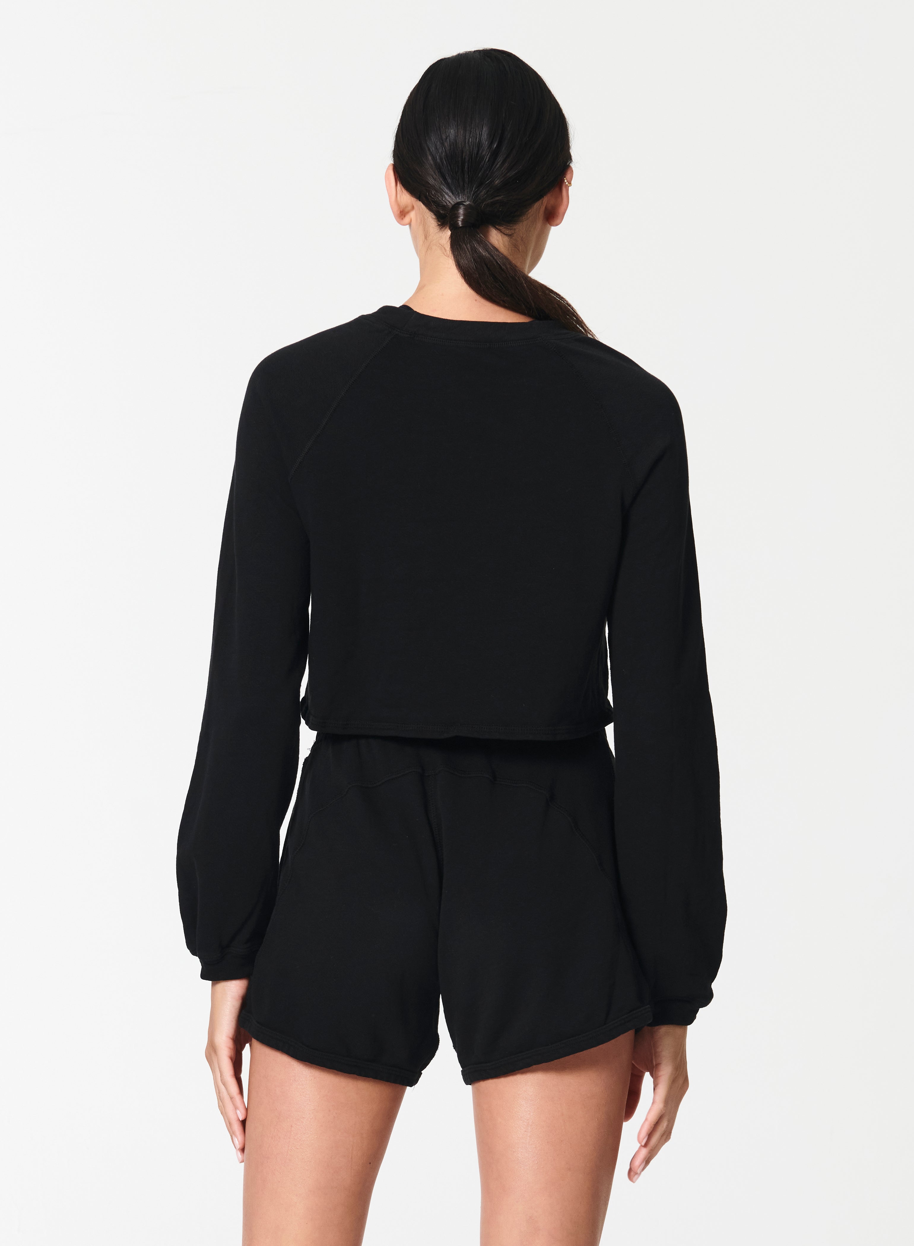 DON'T STOP CROP - BLACK