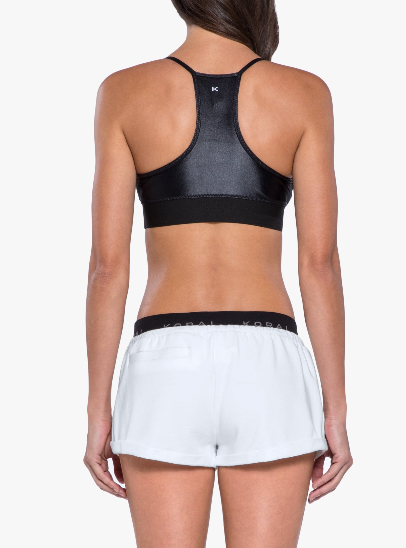SWEEPER SPORTS BRA - BLACK