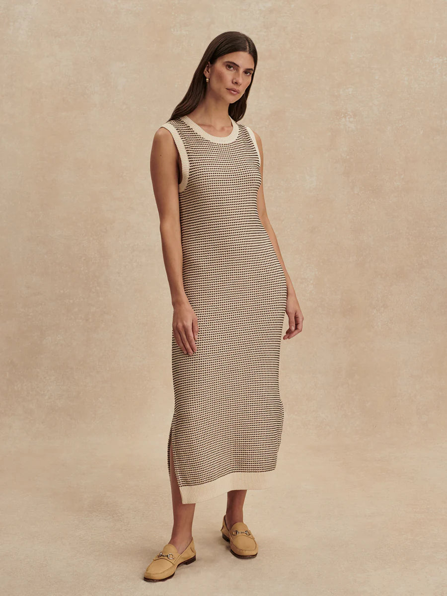 Sadia Sticth Knit Dress - Birch