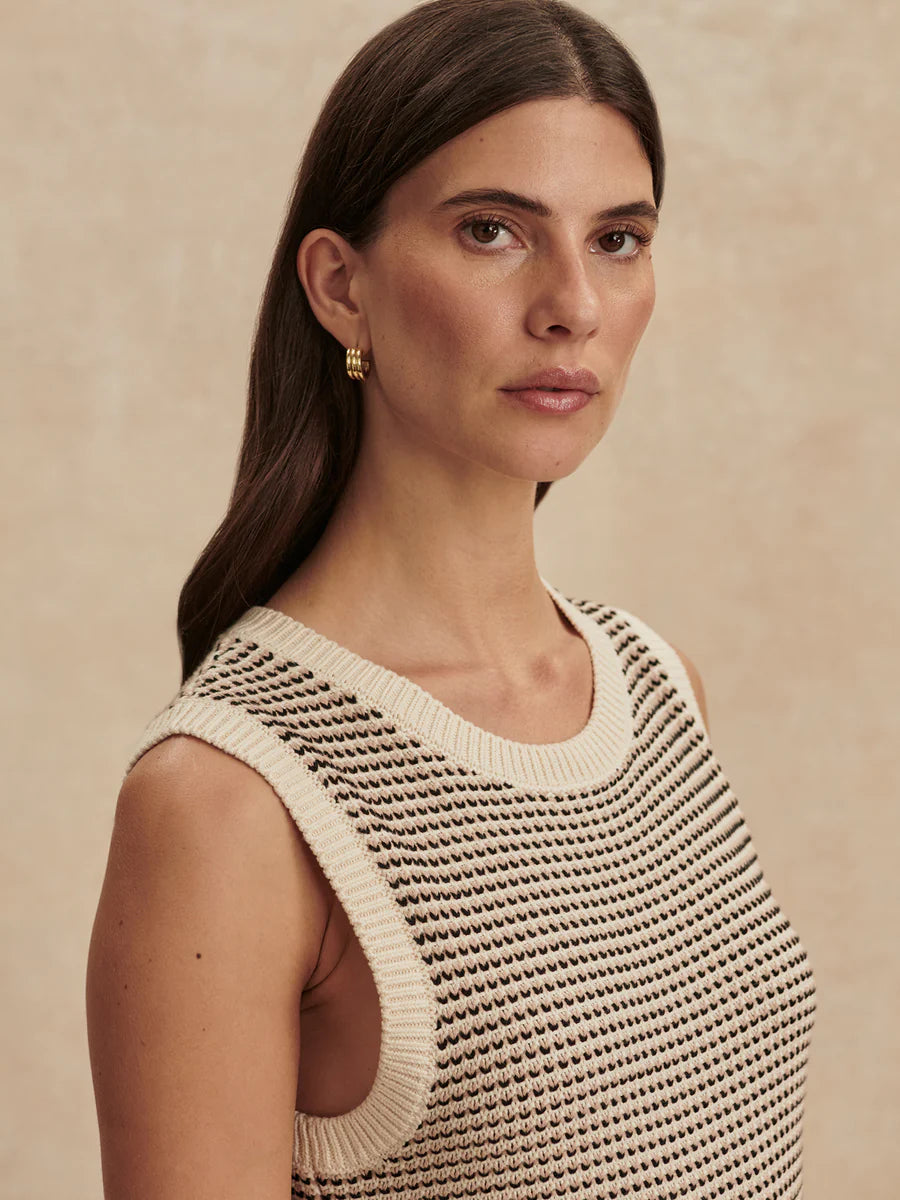 Sadia Sticth Knit Dress - Birch