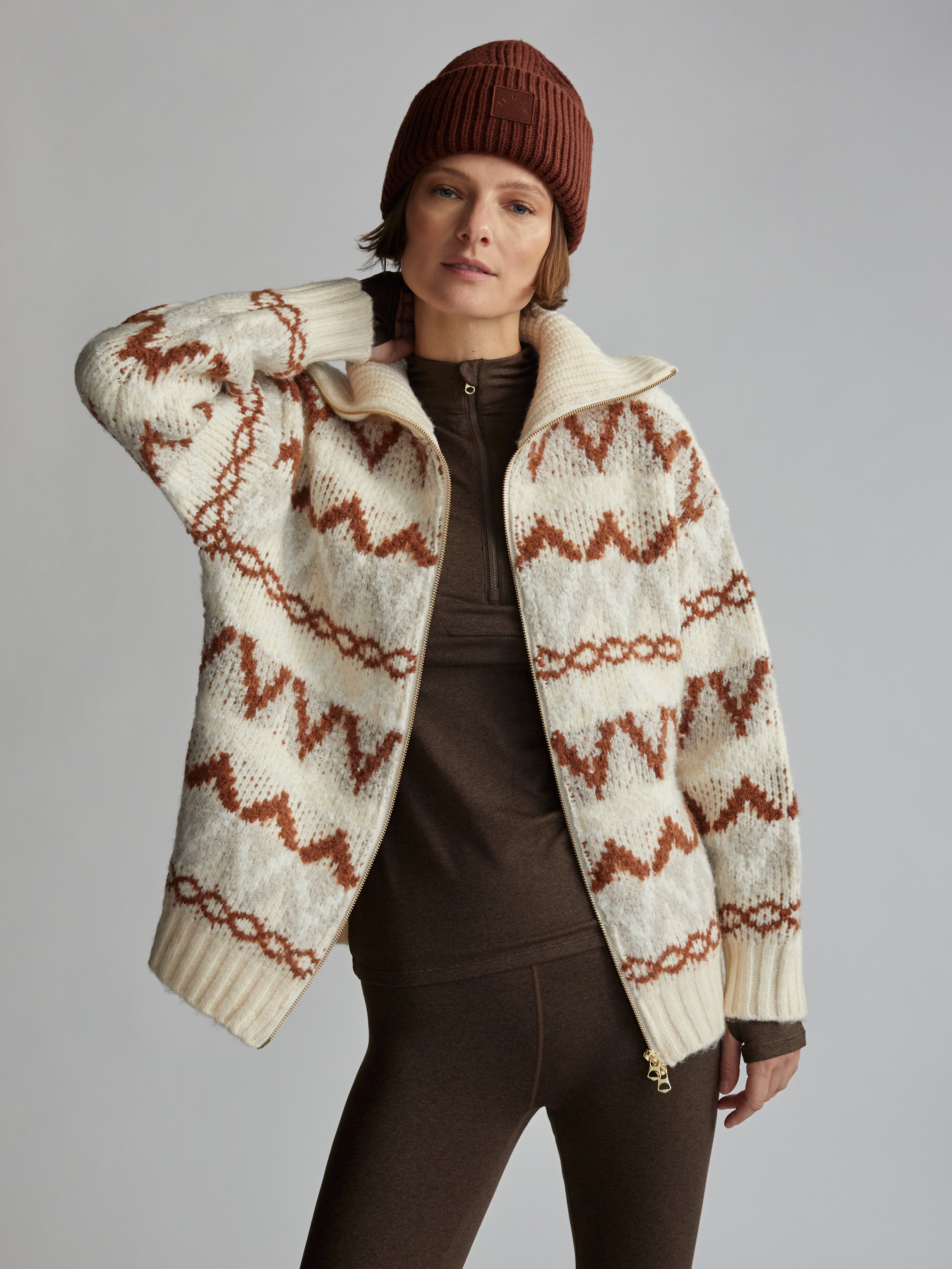 BROOKE FAIRISLE KNIT JACKET