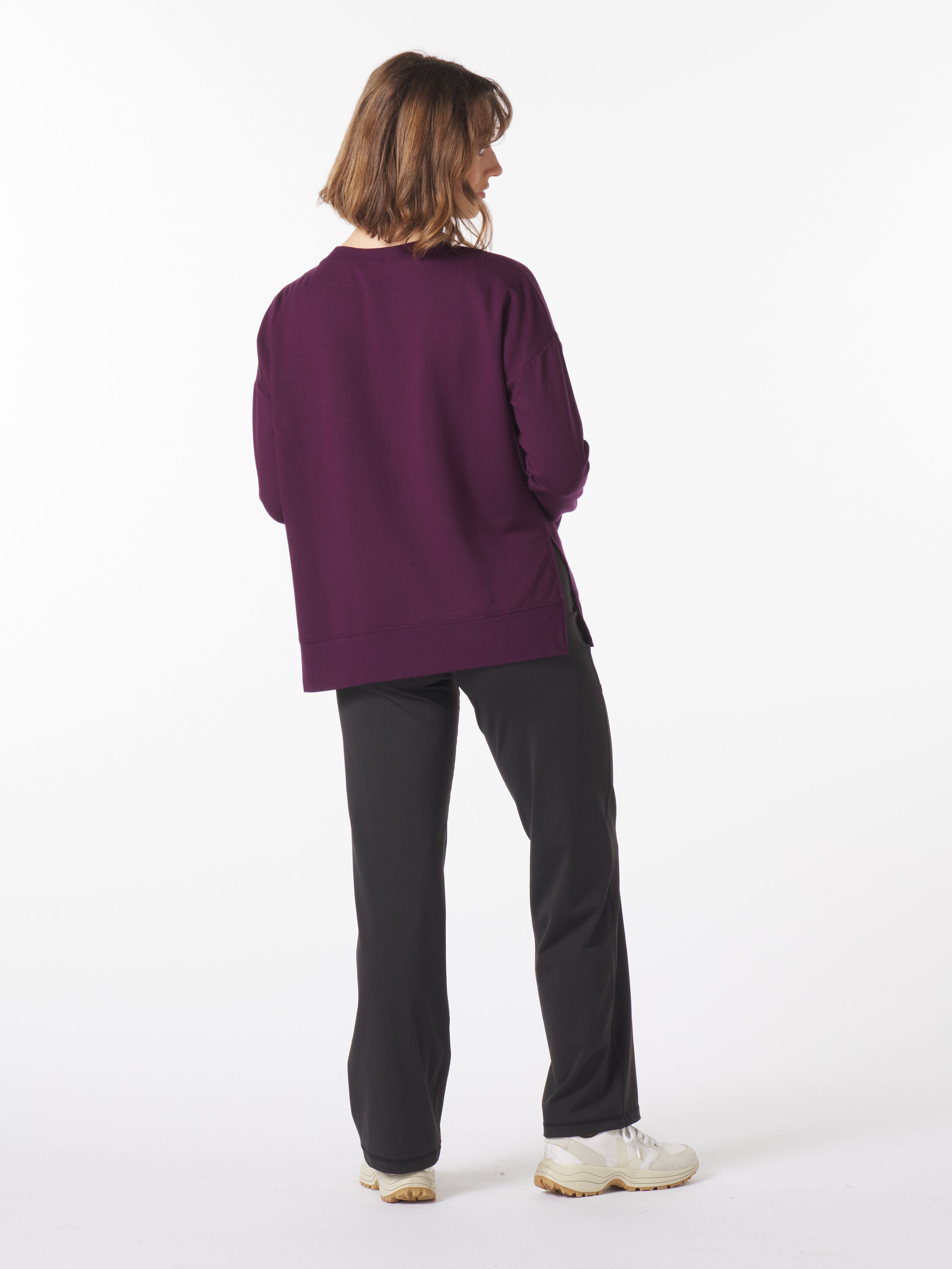 Lounge Long Sleeve - Mulberry