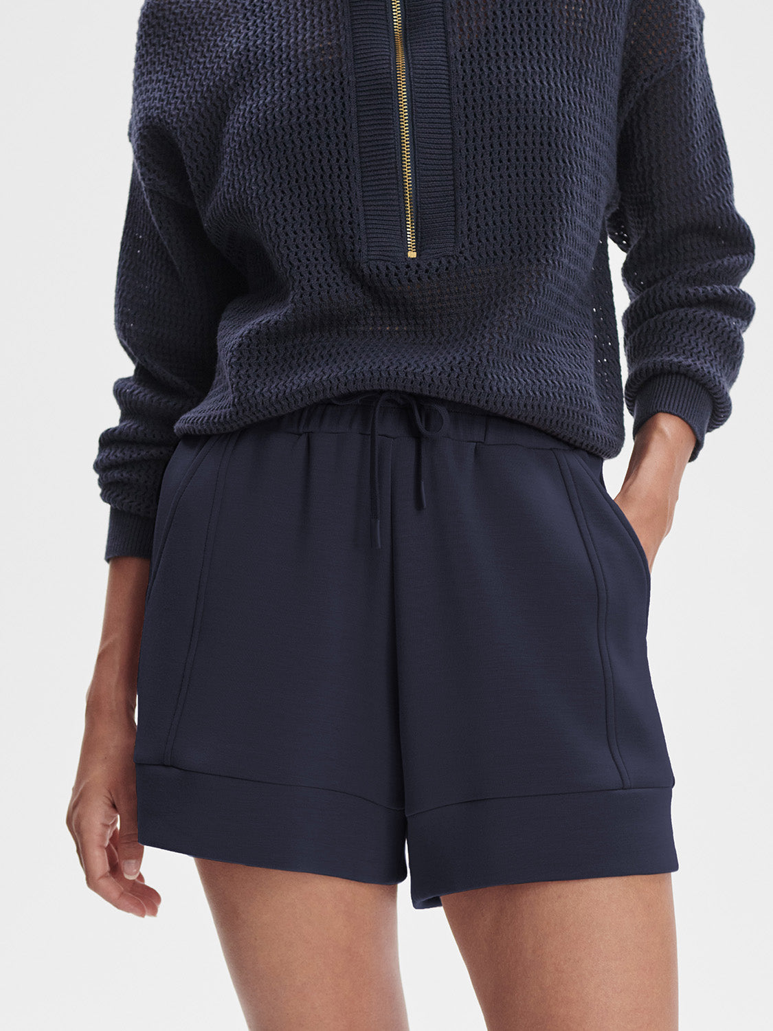 Atrium High-Rise Short - Navy