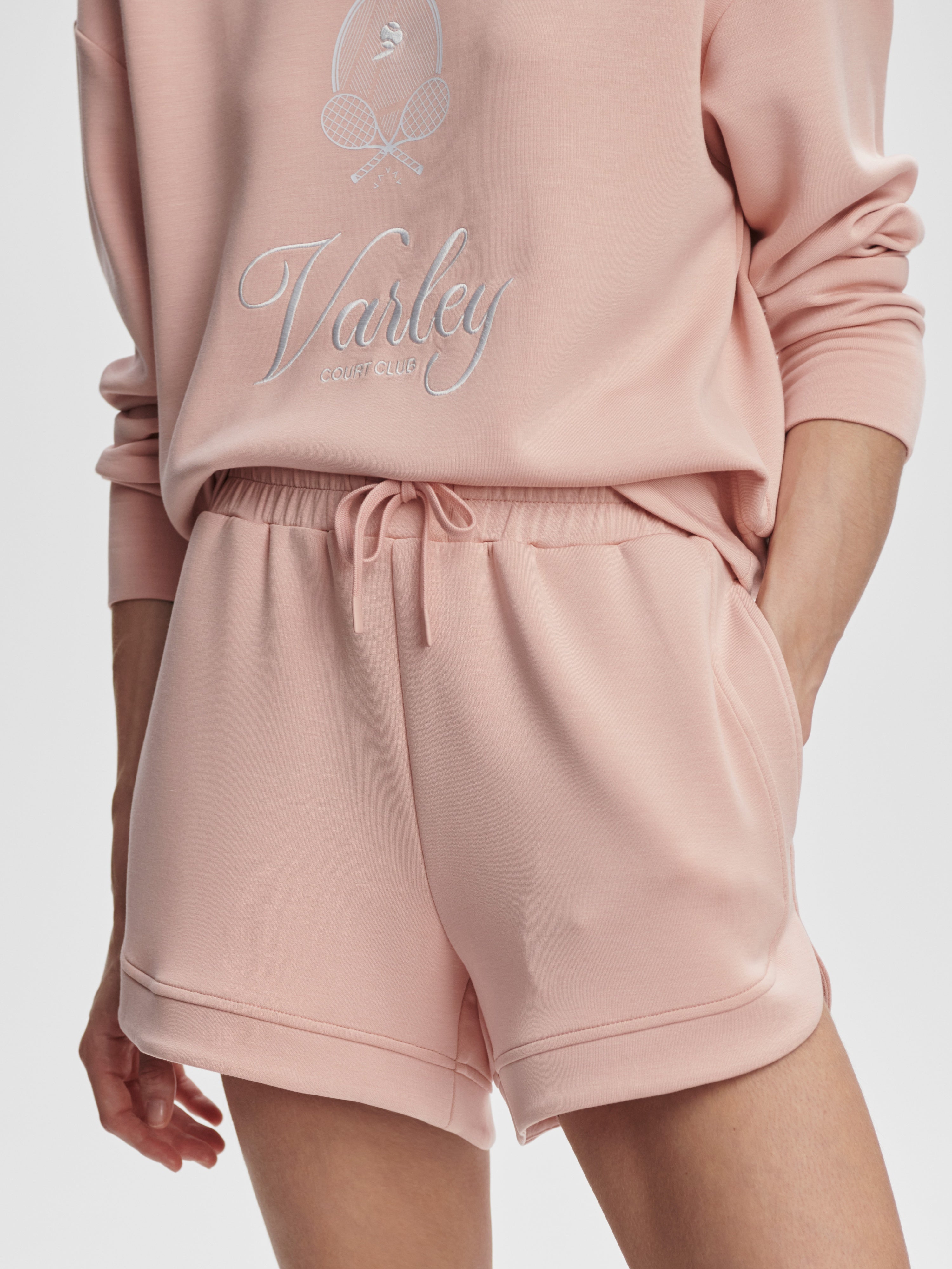 Ollie High-Rise Short - Dusty Pink