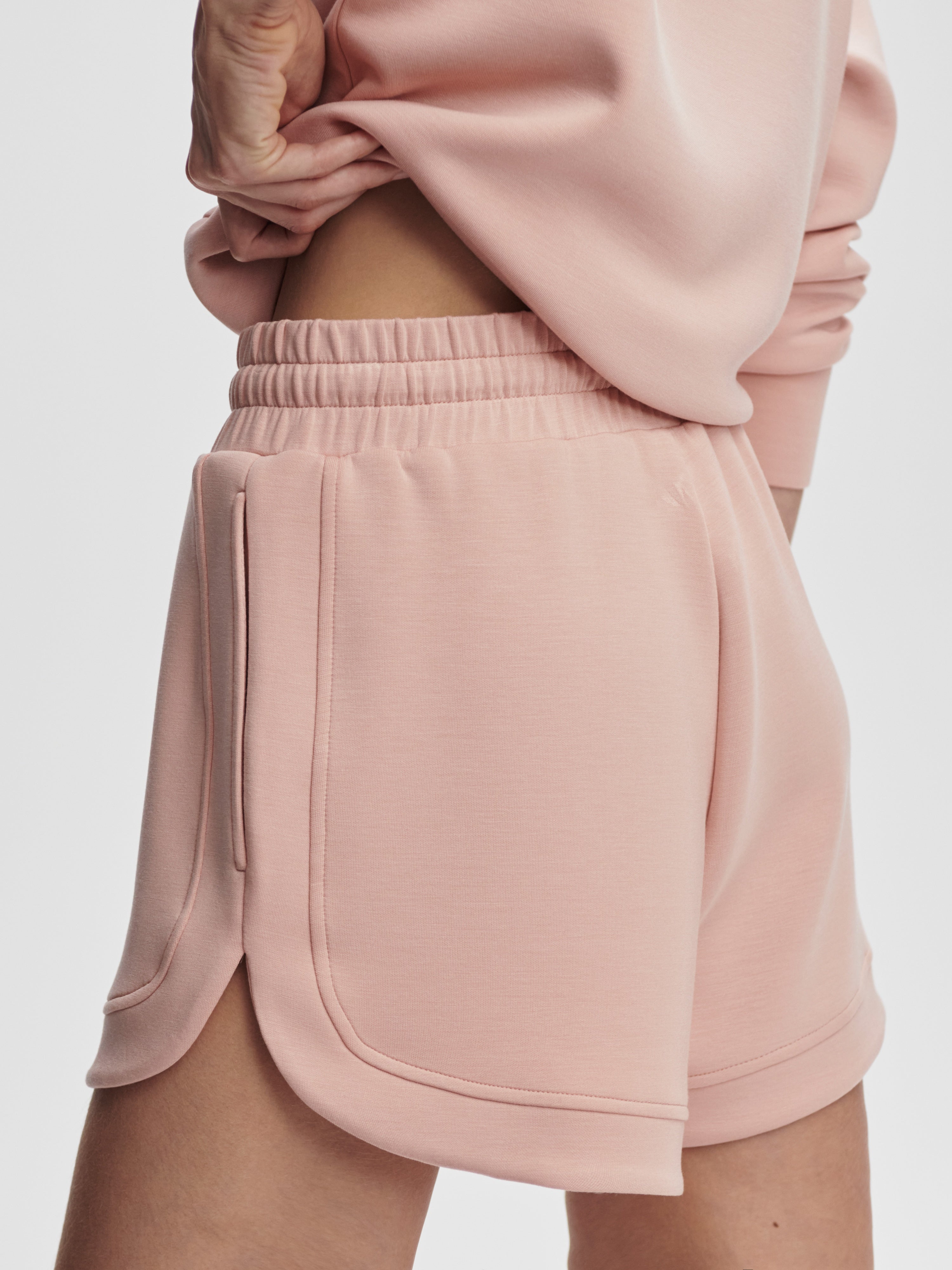 Ollie High-Rise Short - Dusty Pink