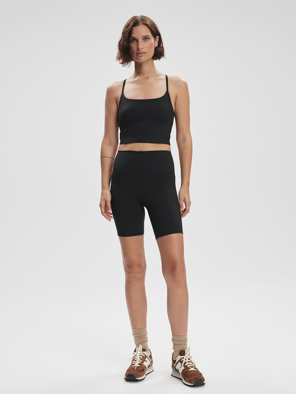 Freesoft High-Rise Short 7" - Black
