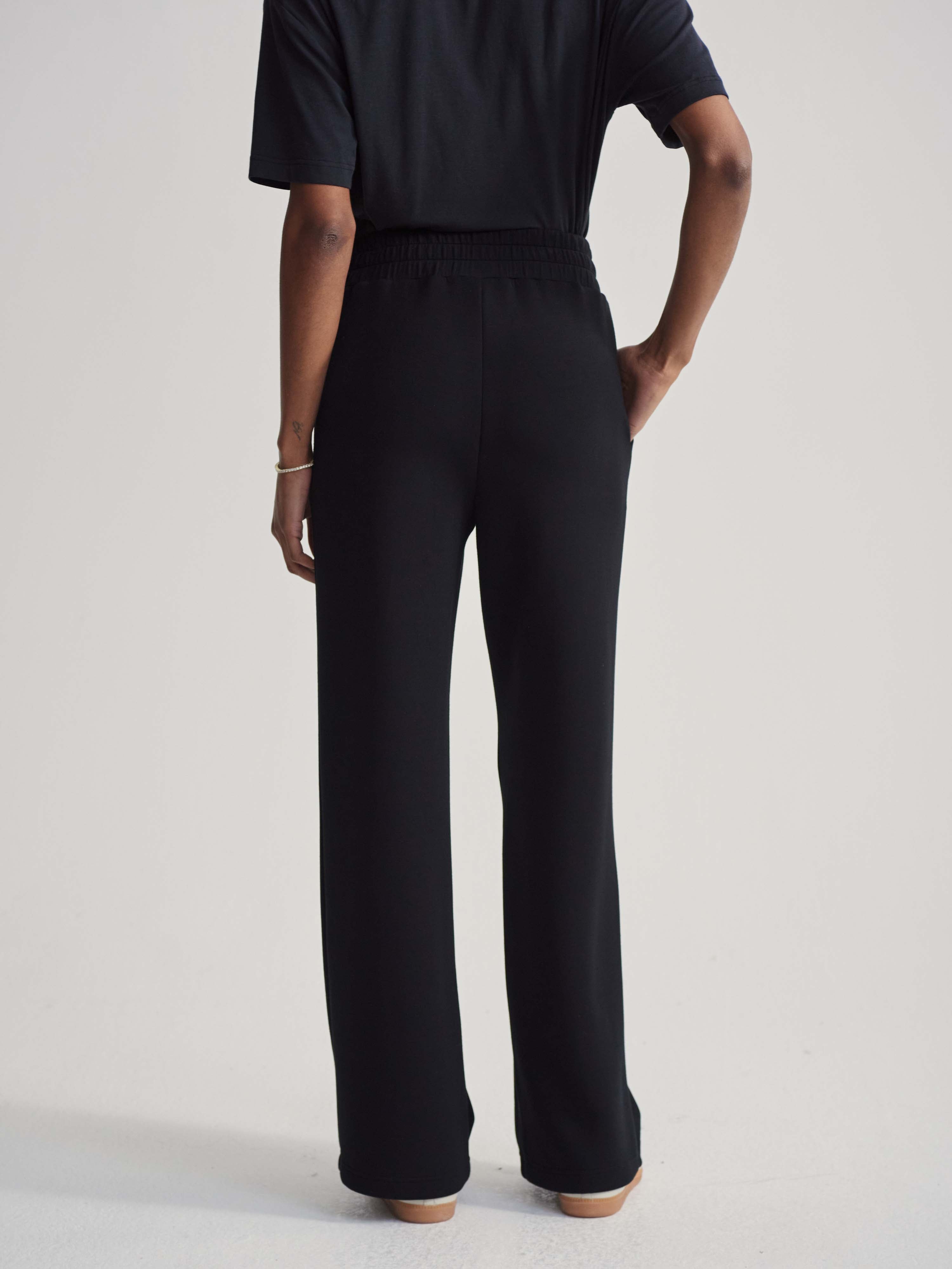 The Wide Leg Pant 28 - Black