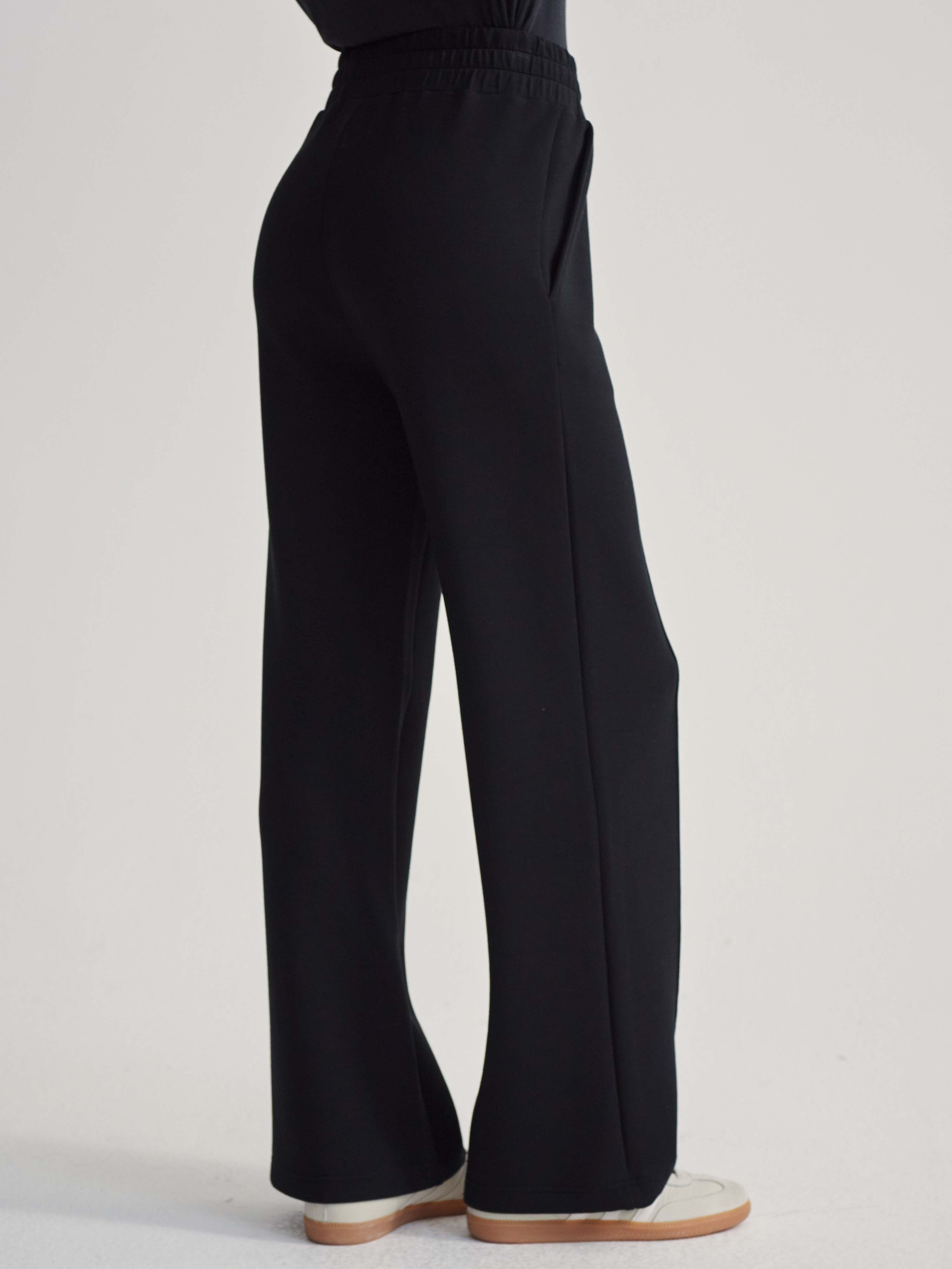 The Wide Leg Pant 28 - Black
