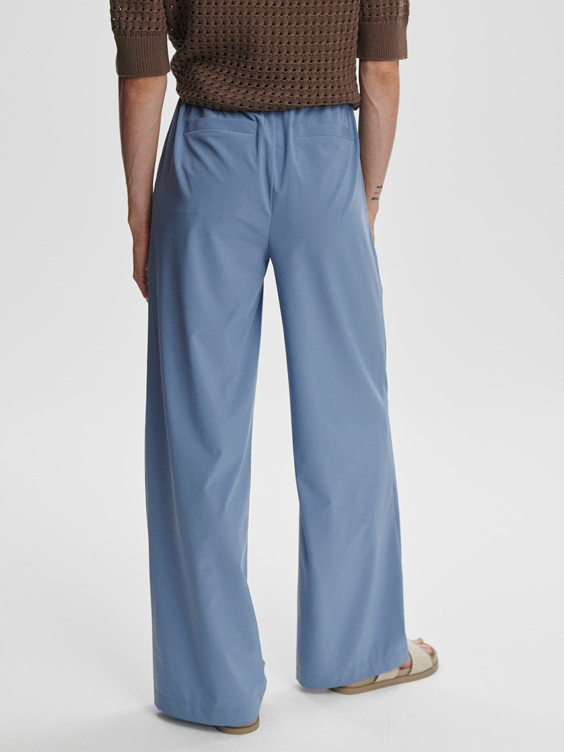 Kayson Wide Leg Pant - Infinity Blue