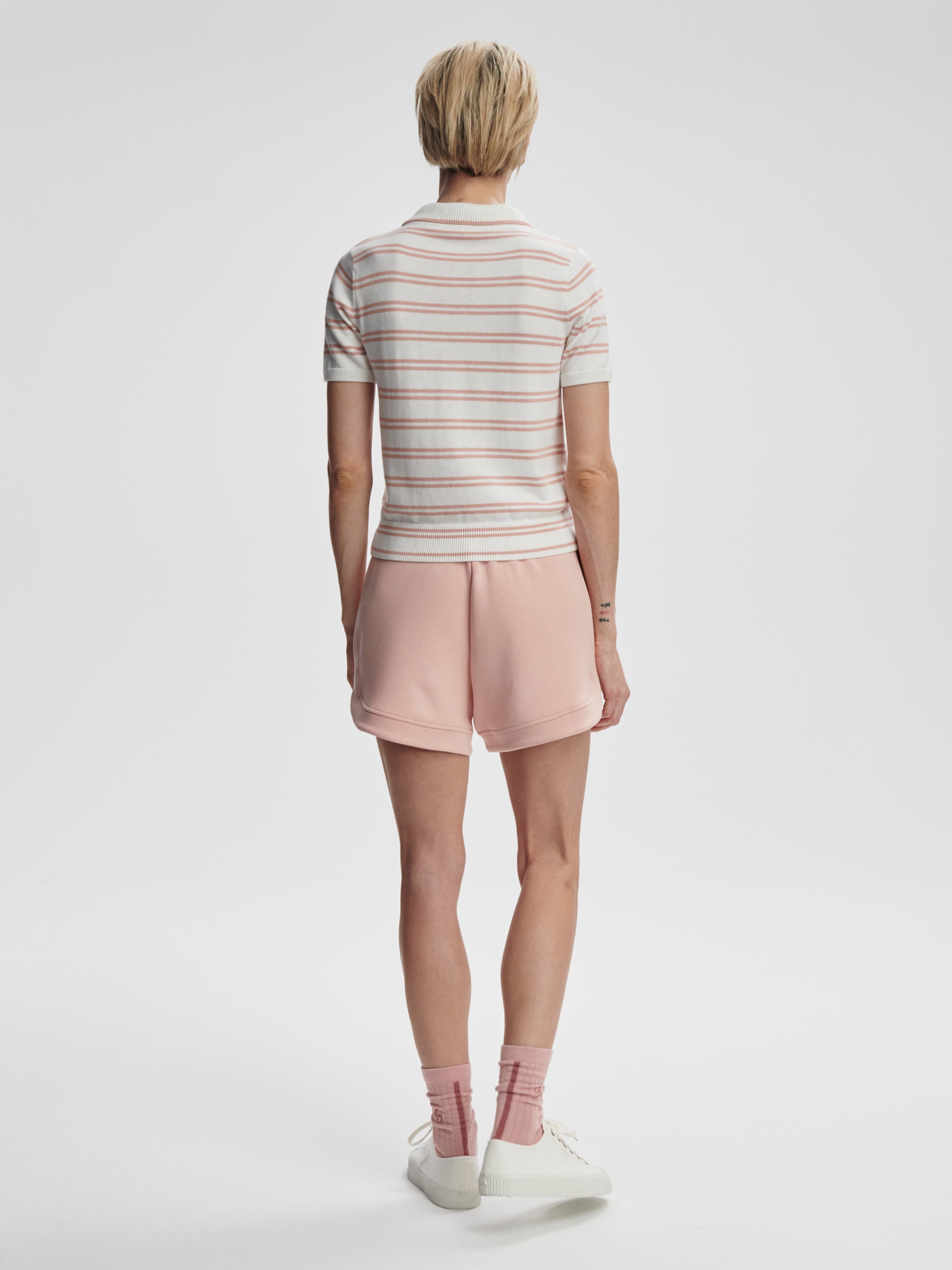Ollie High-Rise Short - Dusty Pink