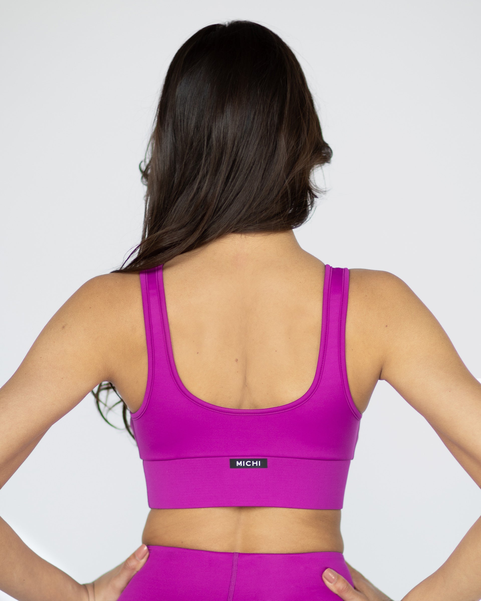 Basal Longline Bra - Magenta