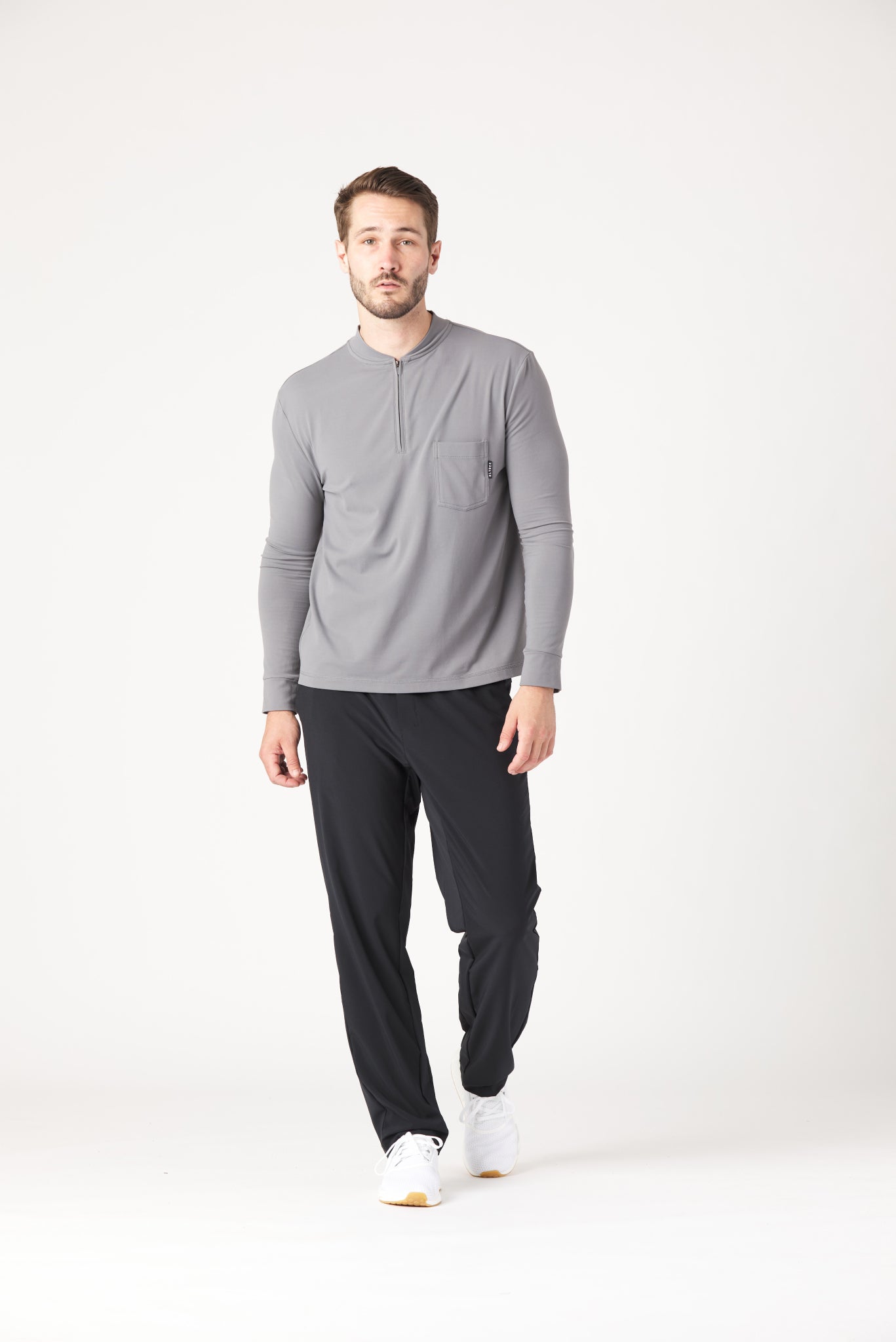 Salinas Long Sleeve - Smoke Grey