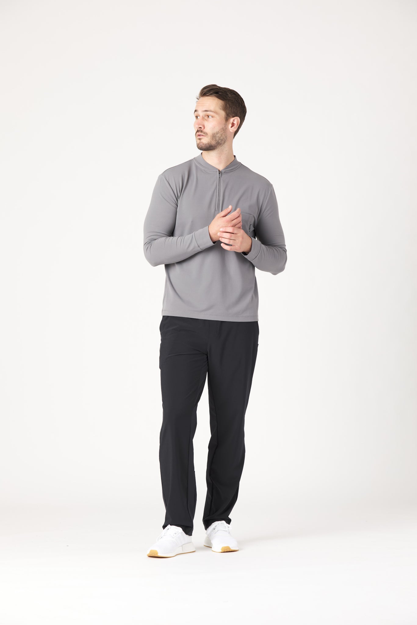 Salinas Long Sleeve - Smoke Grey