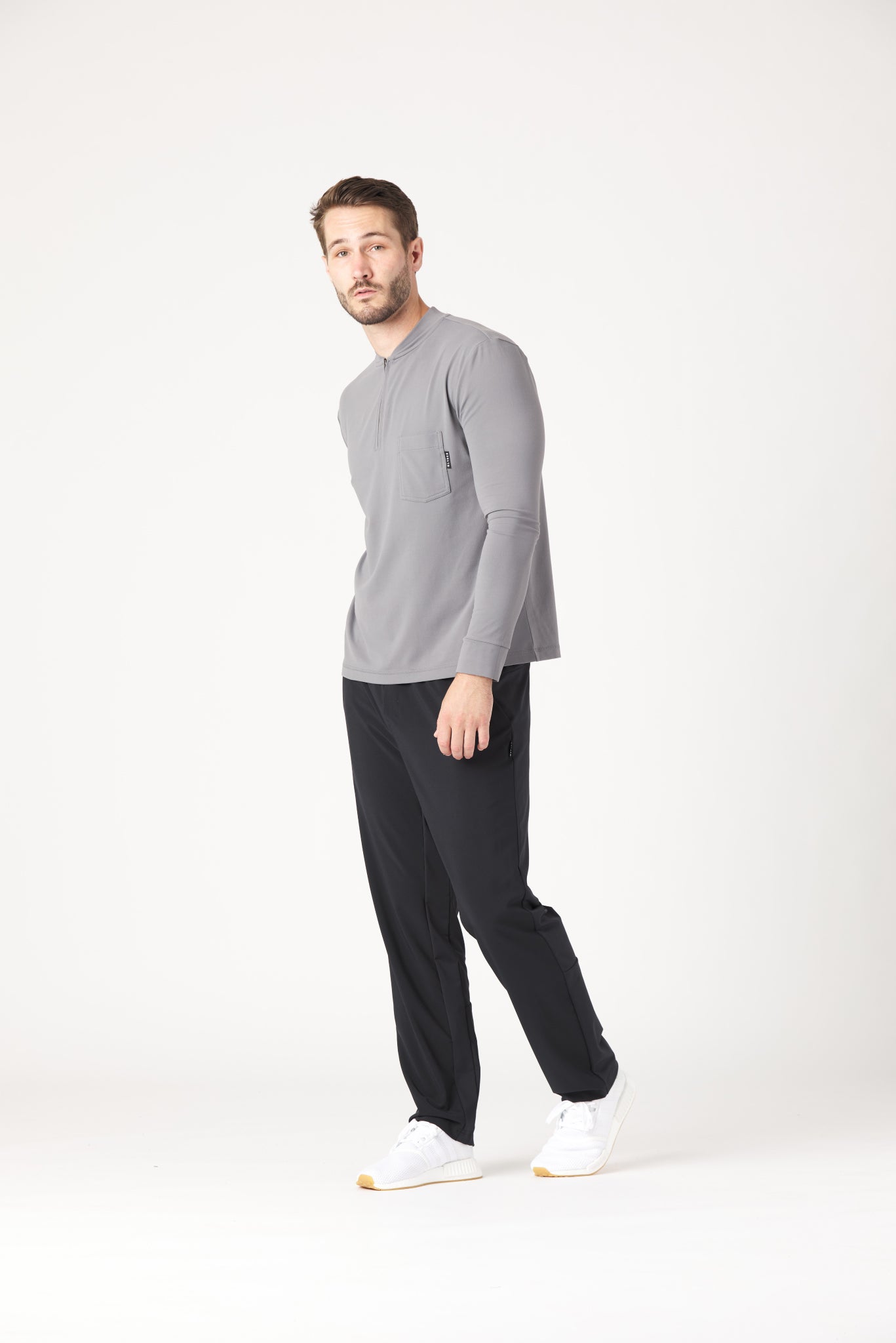Salinas Long Sleeve - Smoke Grey