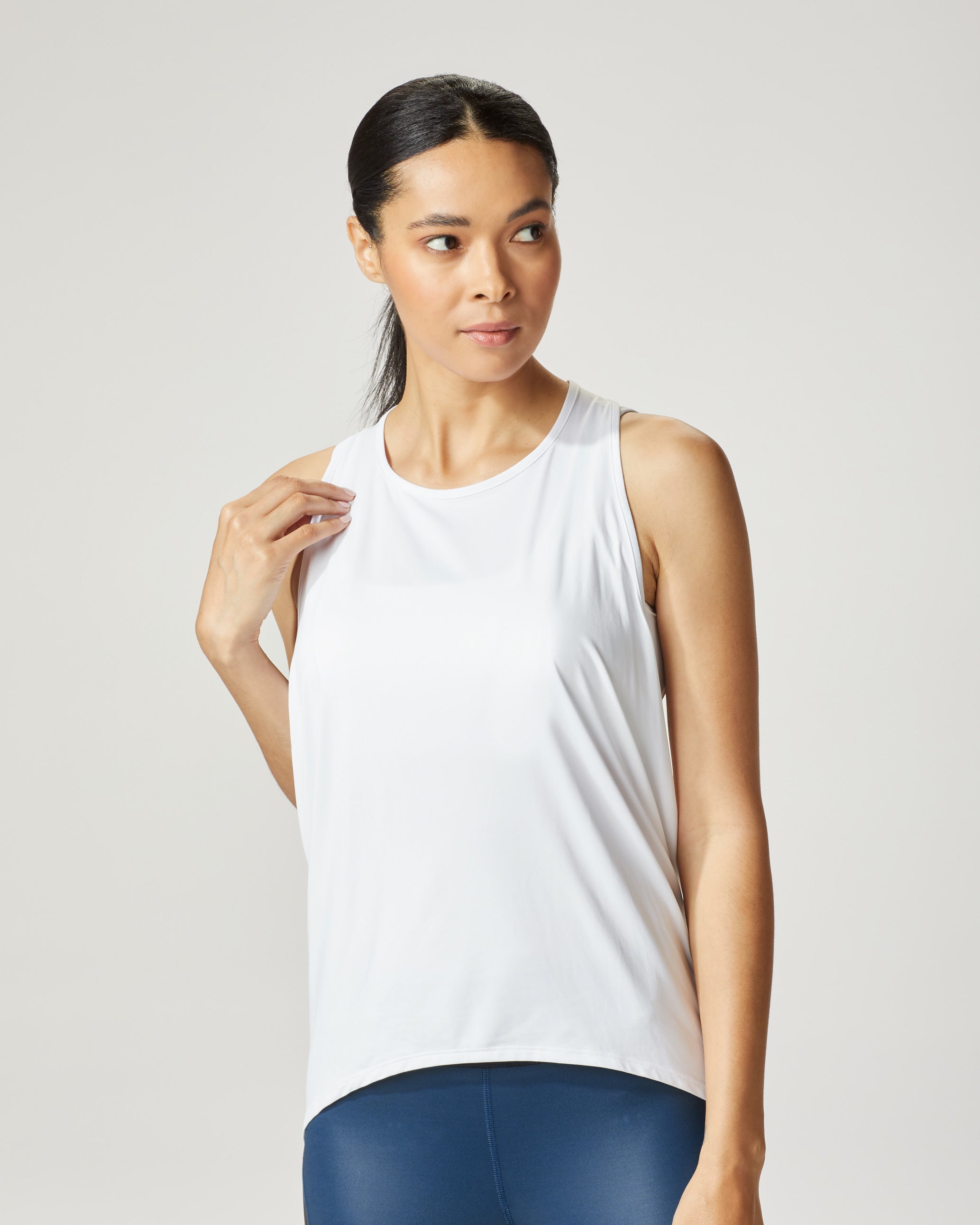 Hustle Tank - White