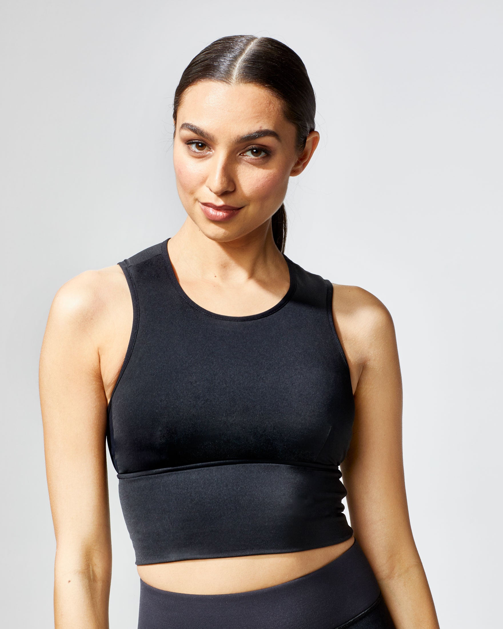 Ignite Crop Top - Black