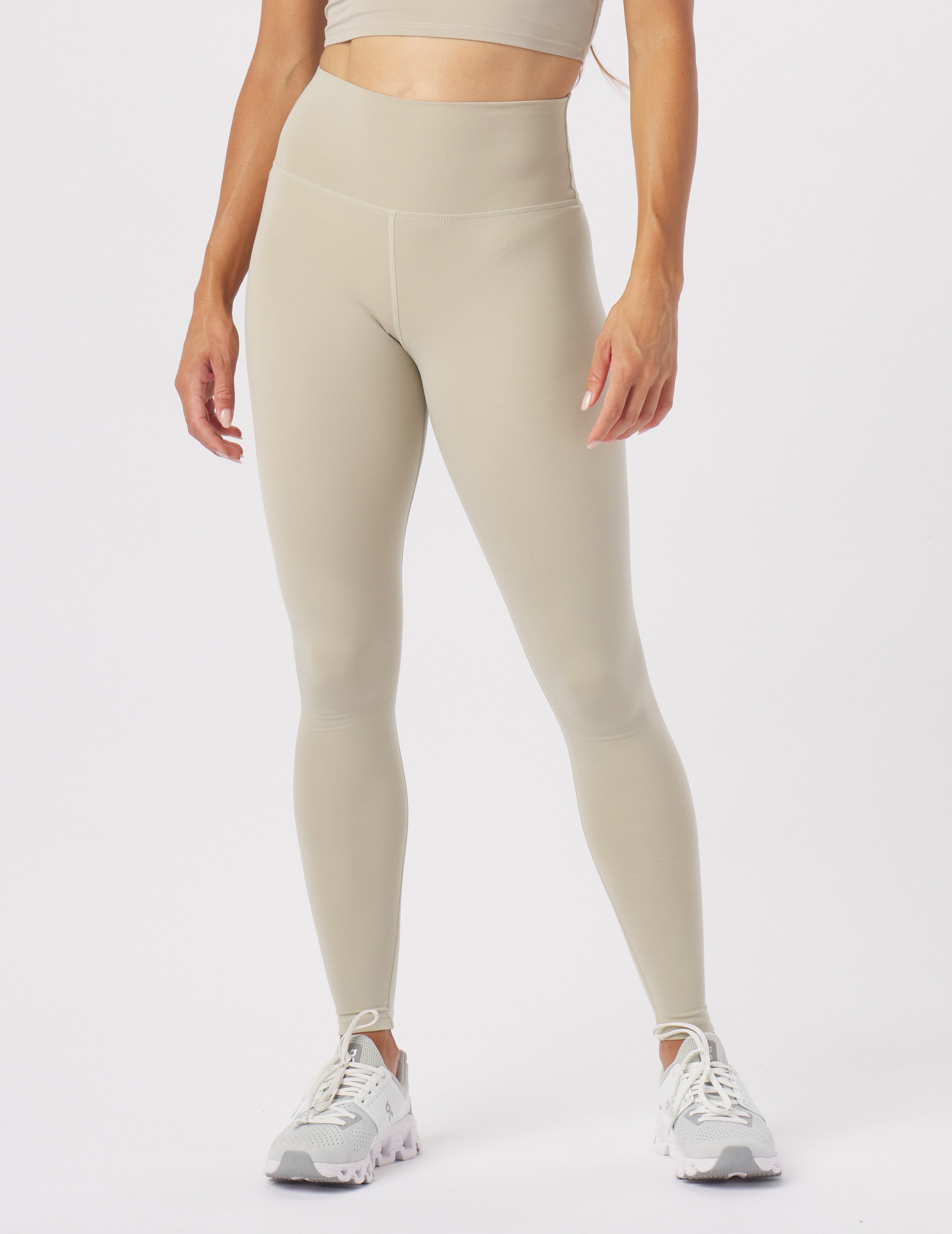 High Waist Pure Legging - Linen