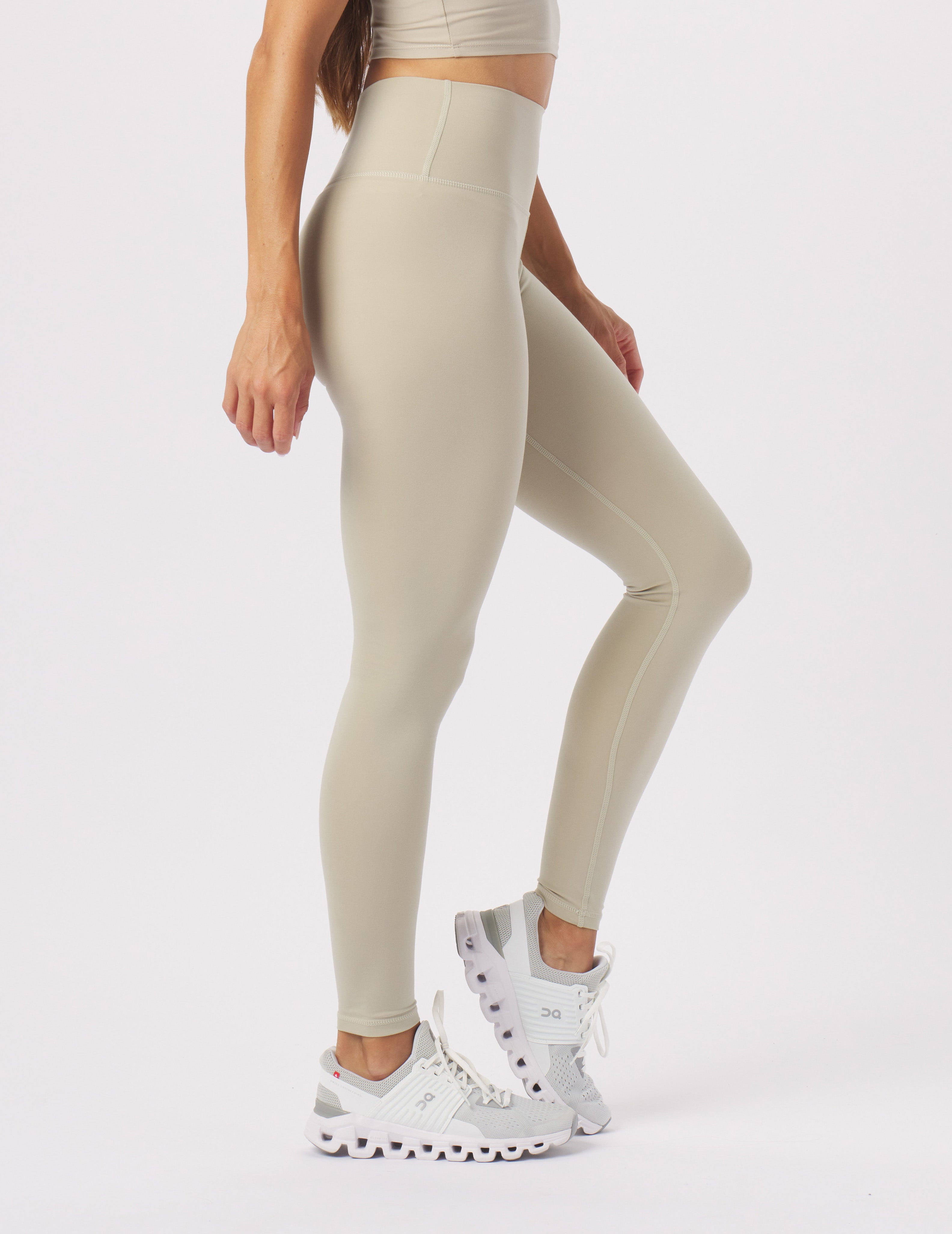High Waist Pure Legging - Linen