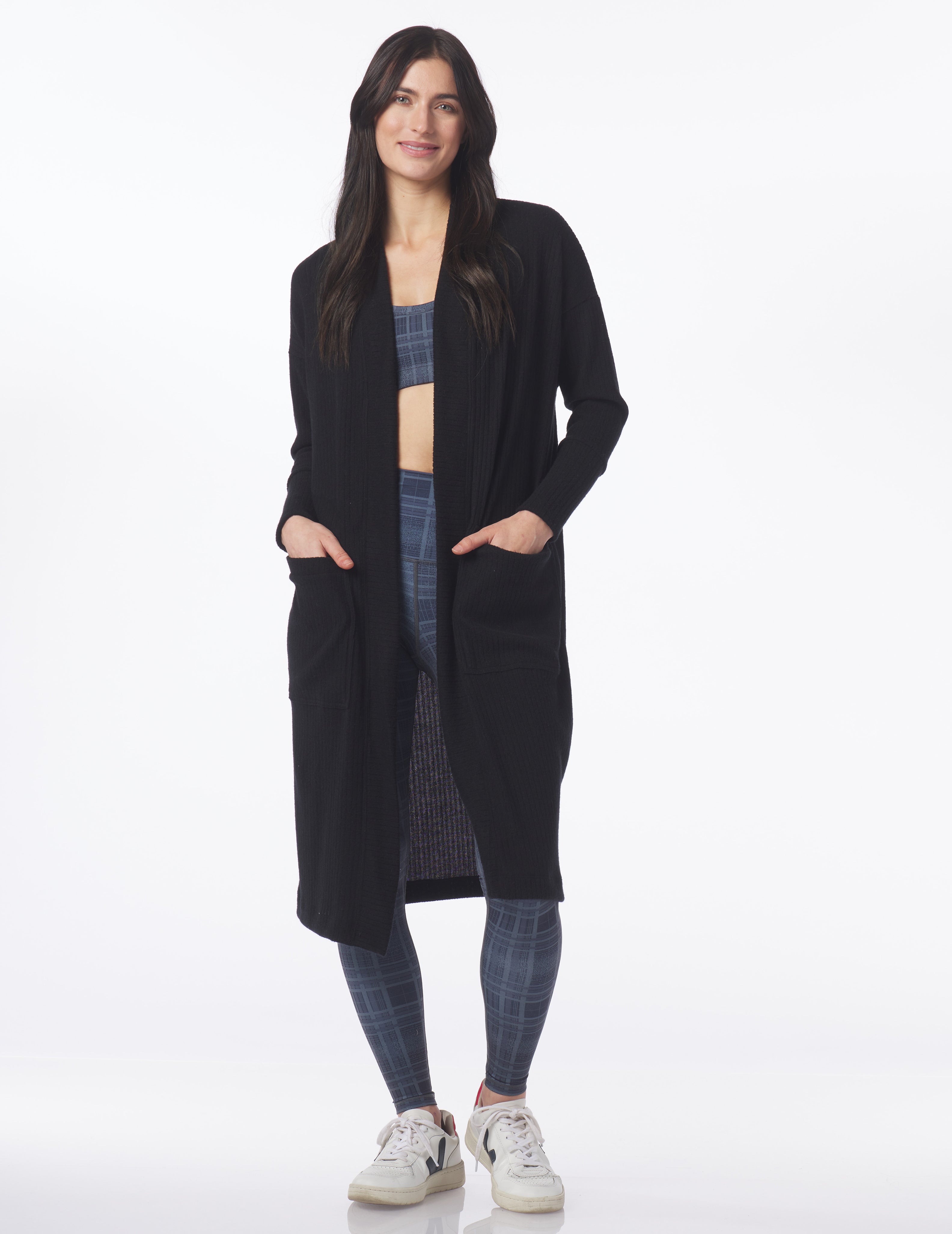 Winter Warm Cardigan - Black