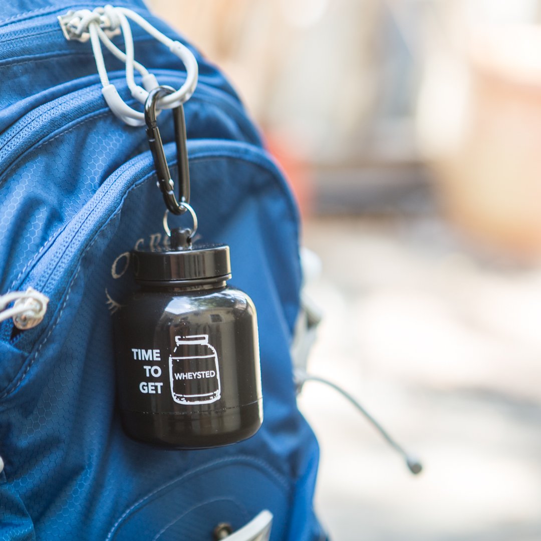 OnMyWhey Fitness Keychain