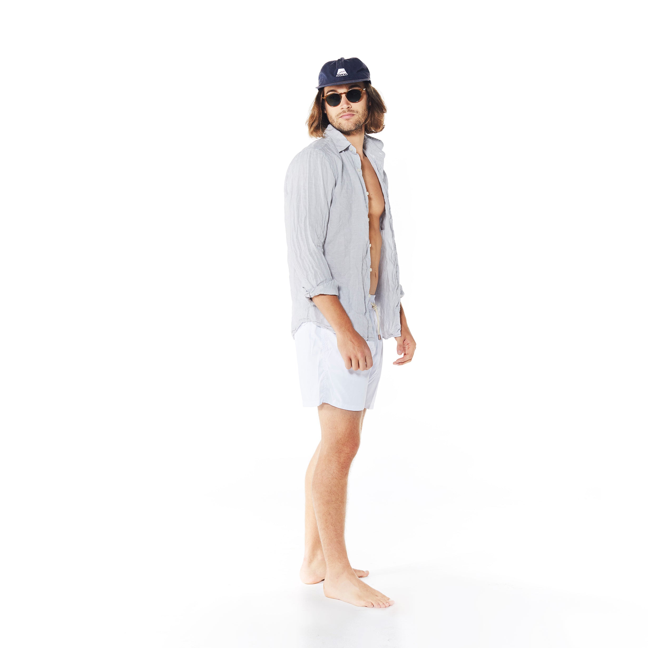 Swim Trunks - White