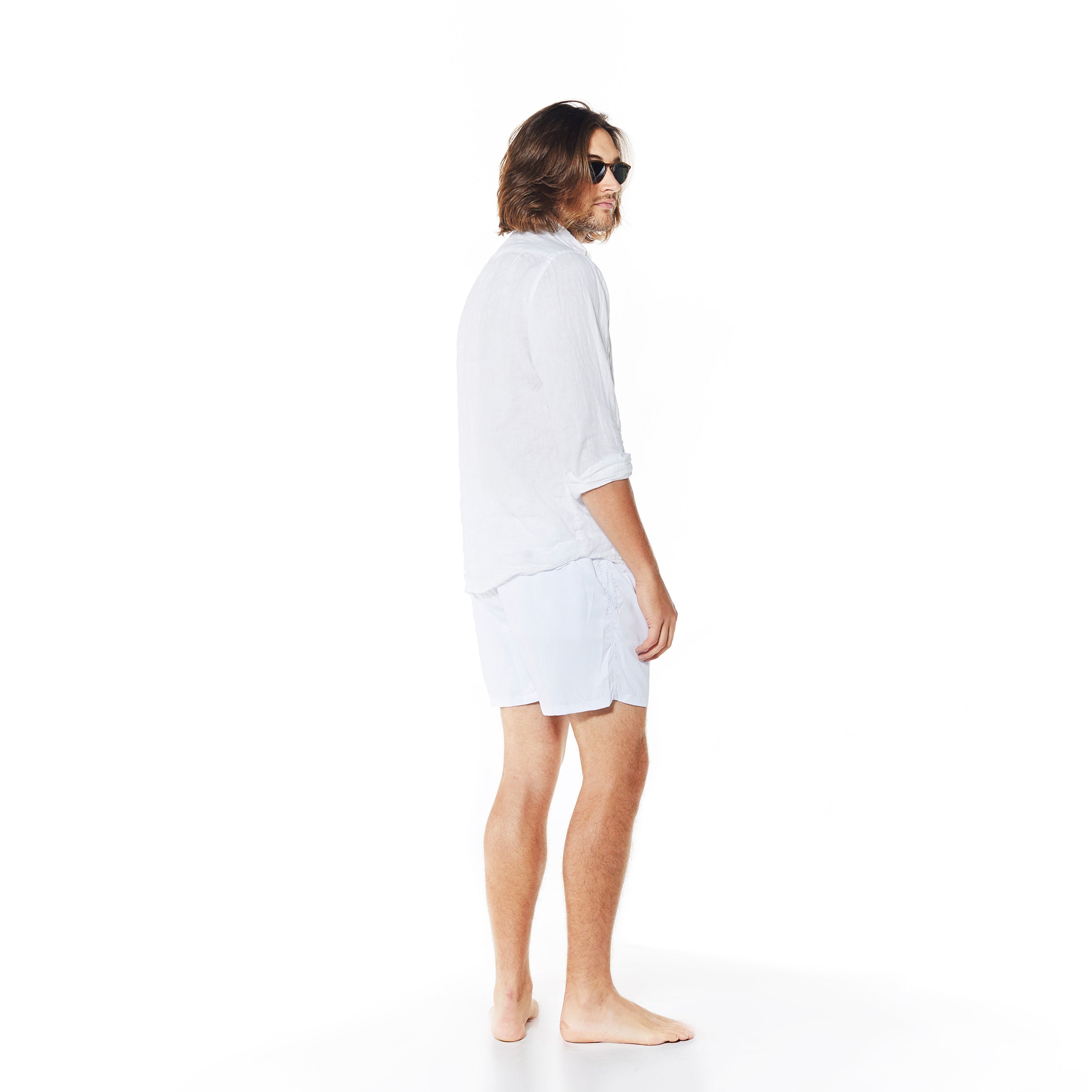 Swim Trunks - White