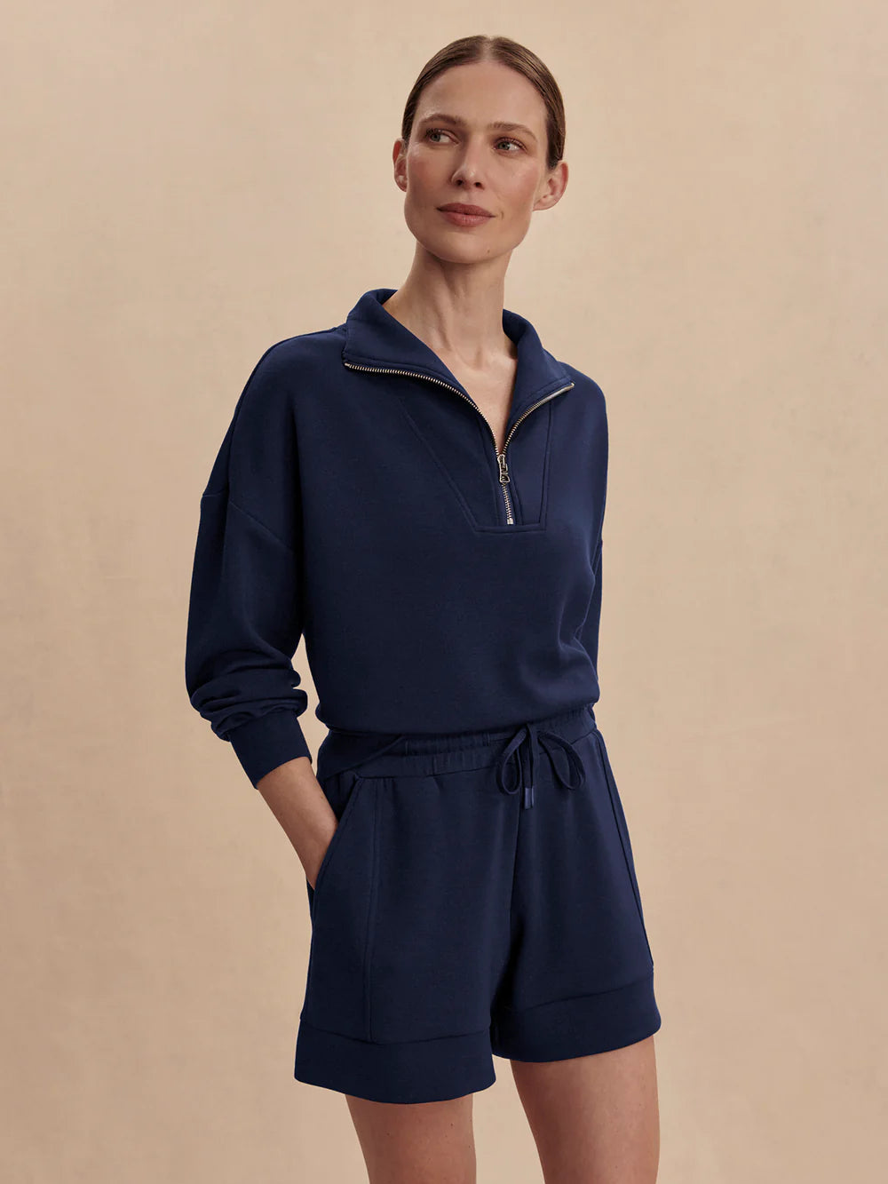 Atrium High-Rise Short - Navy