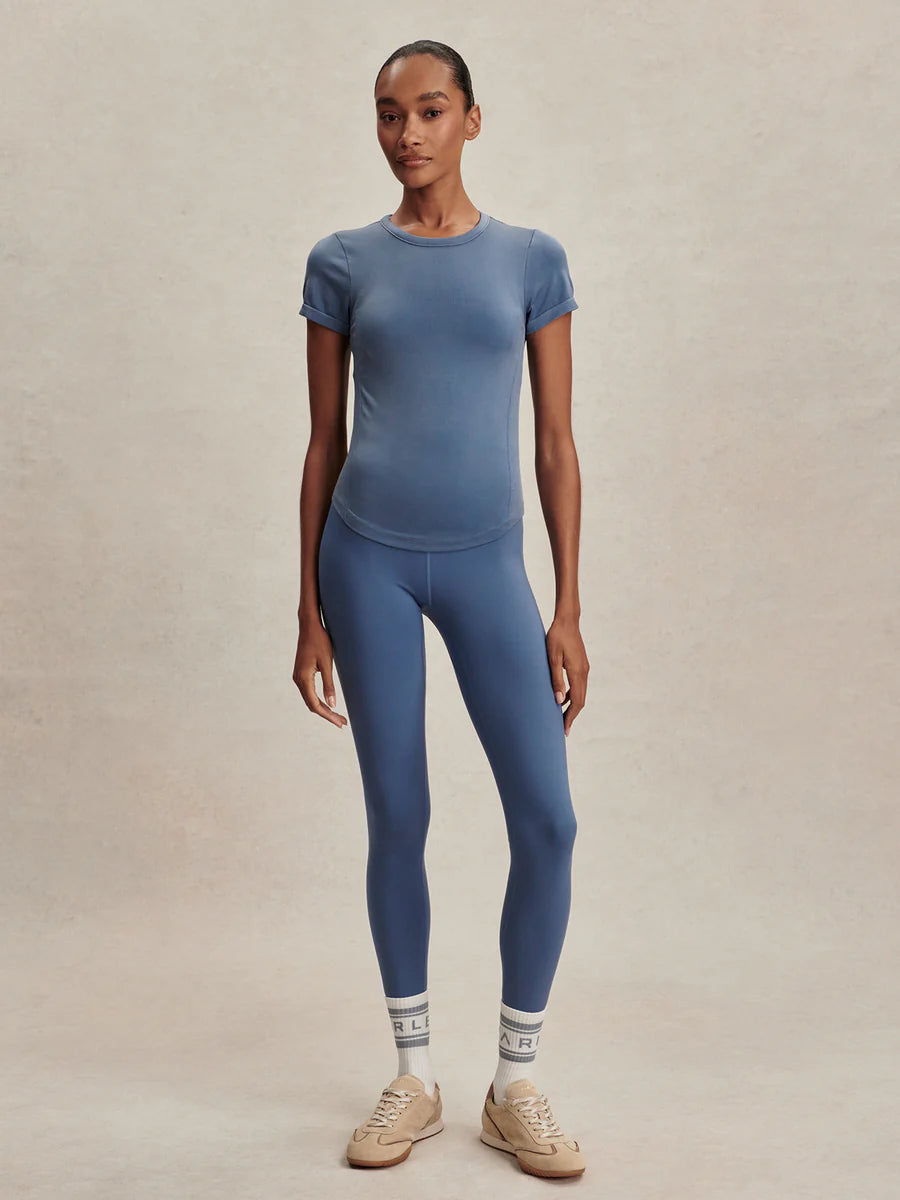 Casper Seamless Tee - Bijou Blue