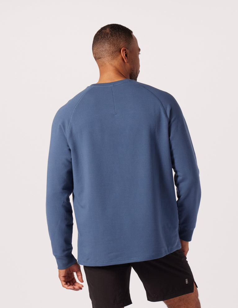 Dakota Crewneck - Washed Blue