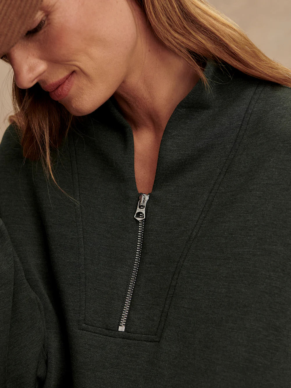 Davidson Sweat - Olive Marl