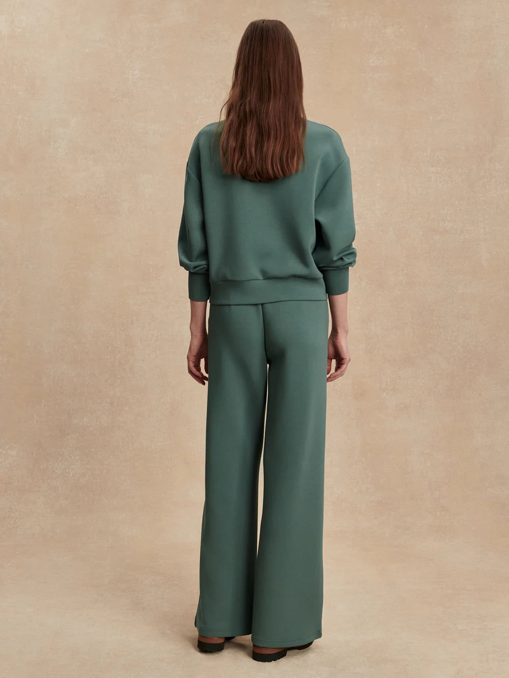 The Extra Wide Leg Pant 29.5 - Dark Forest
