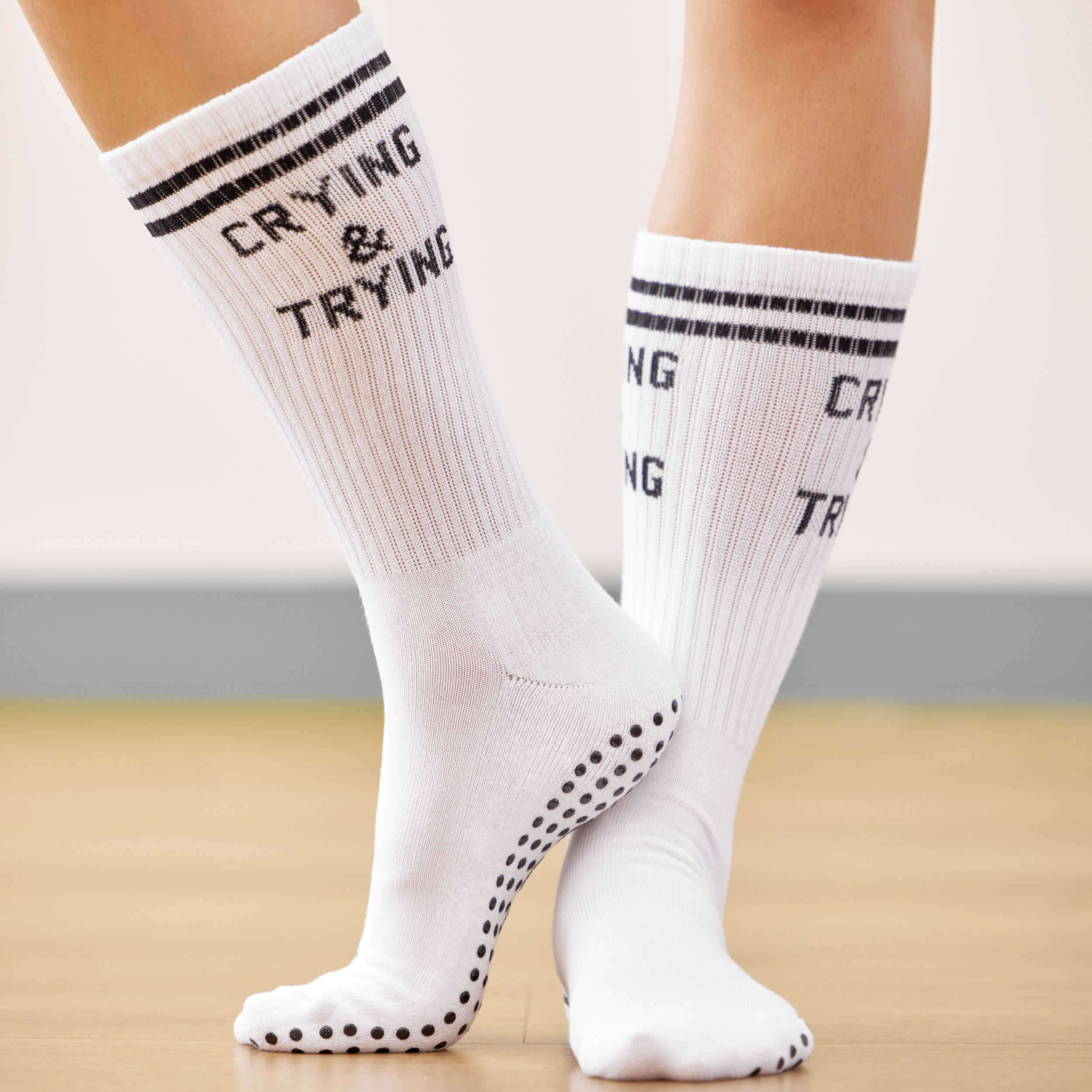 Buy Grip Socks - Yoga Pilates Barre Non Slip Online at desertcartKUWAIT