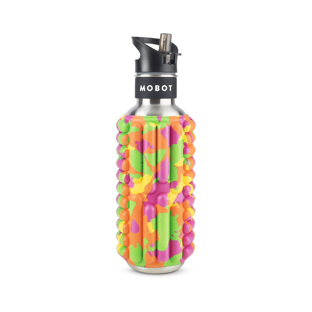 FOAM ROLLER WATER BOTTLE