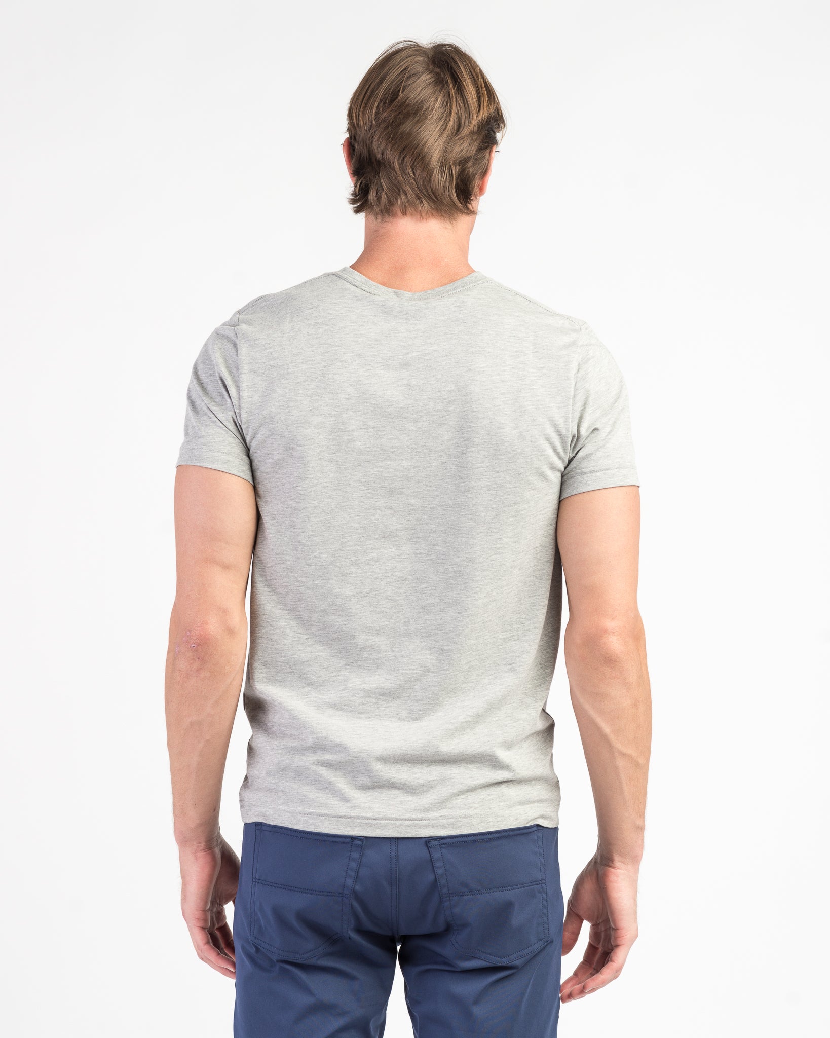 Element V-Neck Tee - Heather Grey