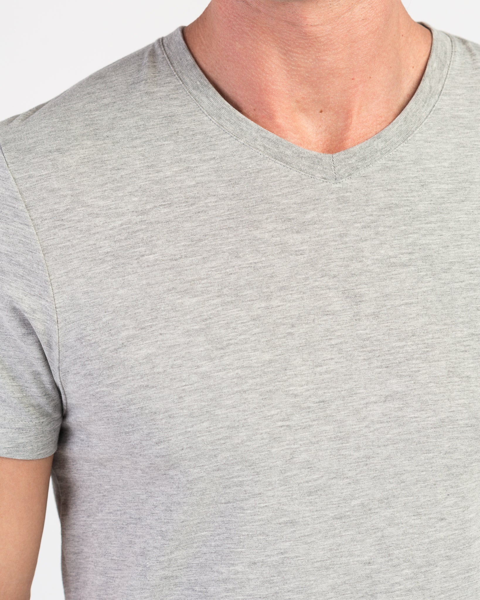 Element V-Neck Tee - Heather Grey